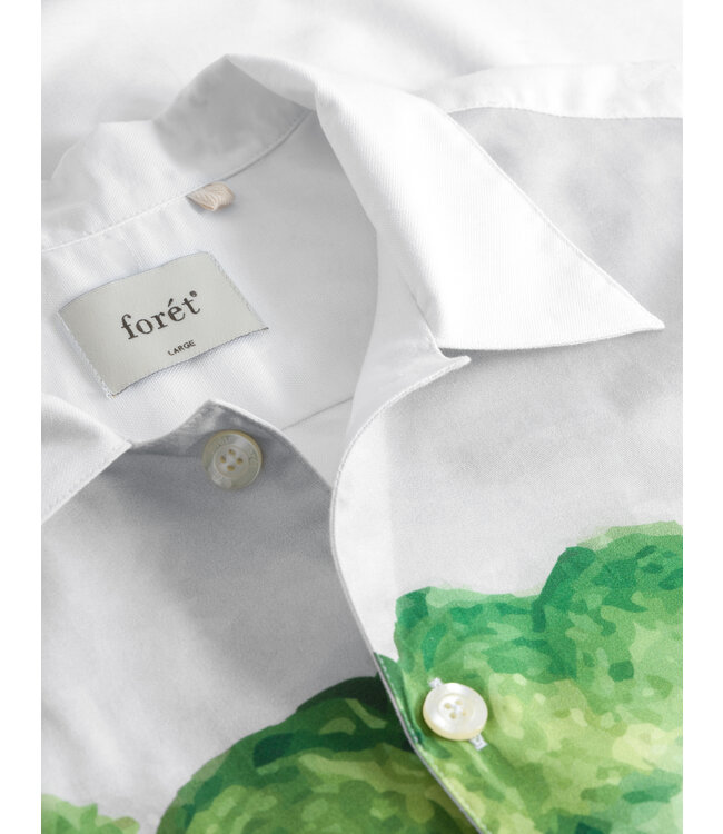 FORET foret f1002 leak shirt white
