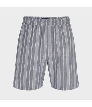 KRONSTADT Kronstadt KS4071 Stanley Linen Stripe 04 Short grey