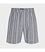 KRONSTADT Kronstadt KS4071 Stanley Linen Stripe 04 Short grey