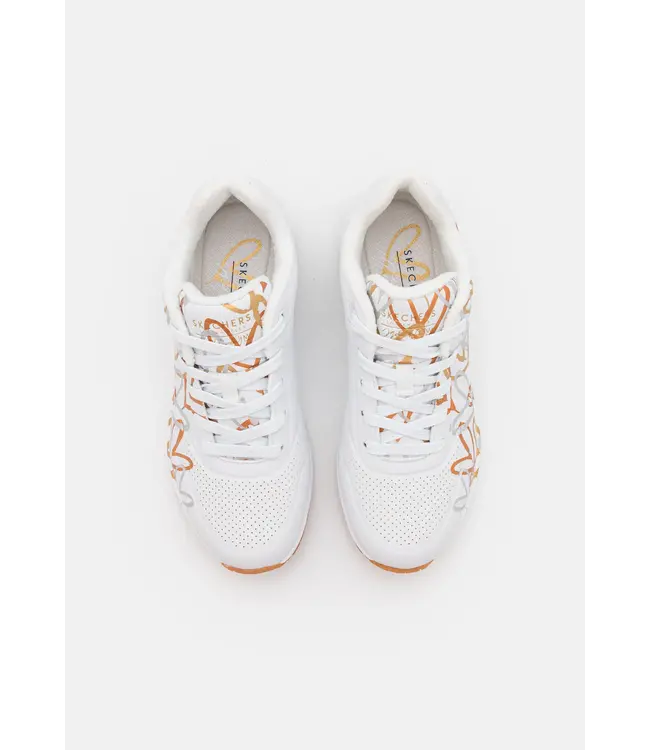 SKECHERS Skechers 155523/WTGD Uno  Metallic love White/Gold
