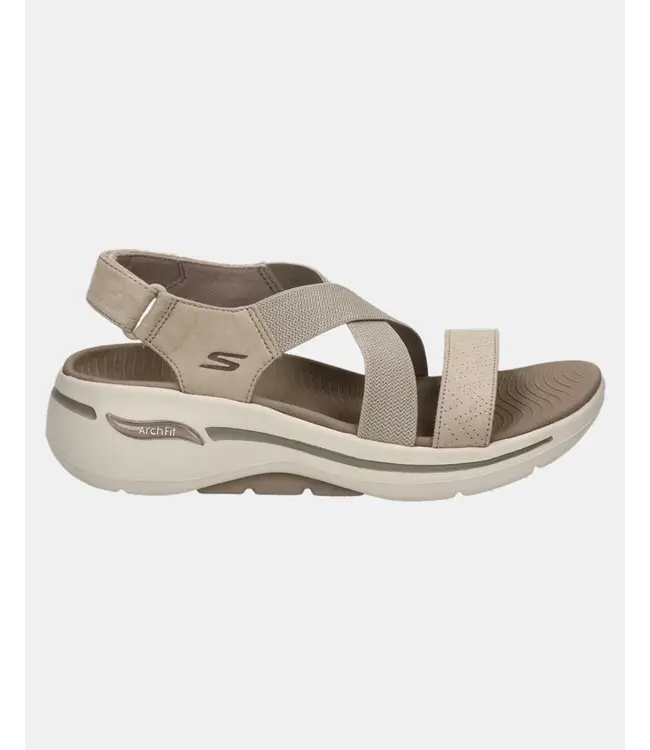 SKECHERS Skechers 140257/TPE go walk arch fit treasured Taupe 3203