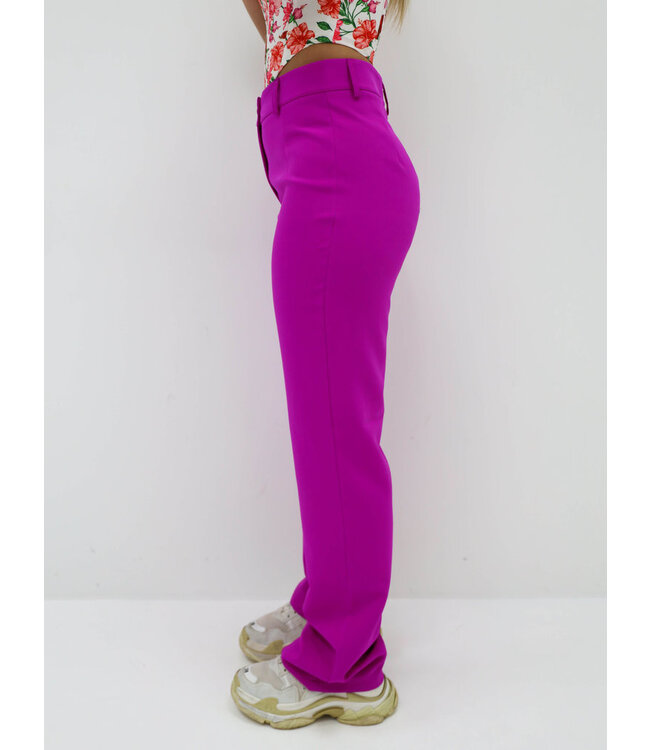 eight paris Eight Paris Broek M301 Paars