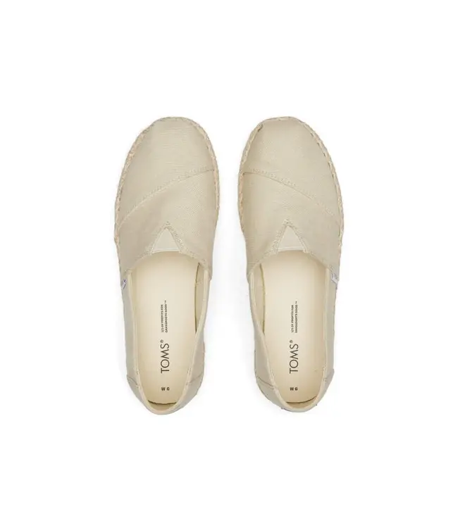 TOMS Toms 10017830 Alpargata Platform 2 Natural 3130