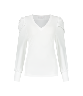 HELENA HART Helena Hart Top Yara L.m Transfer Wit 7485