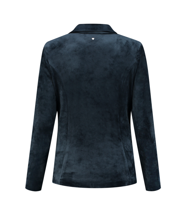 HELENA HART Helena Hart Velours Kort Uni 7424uni Marine