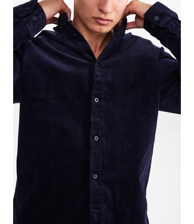 ANERKJENDT Anerkjendt akleif corduroy dark navy 900870