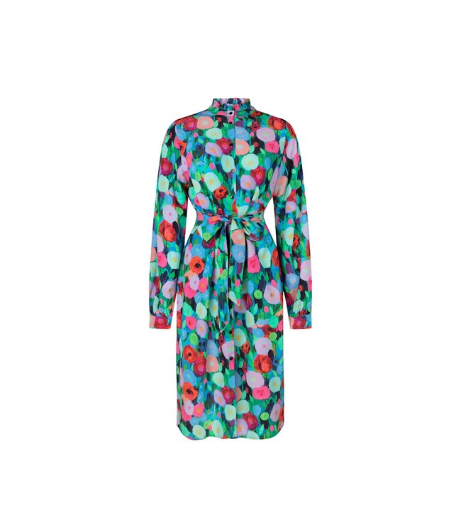 JANSEN AMSTERDAM Jansen Amsterdam WFF512 dress JULIE-W23-000013-multi colour