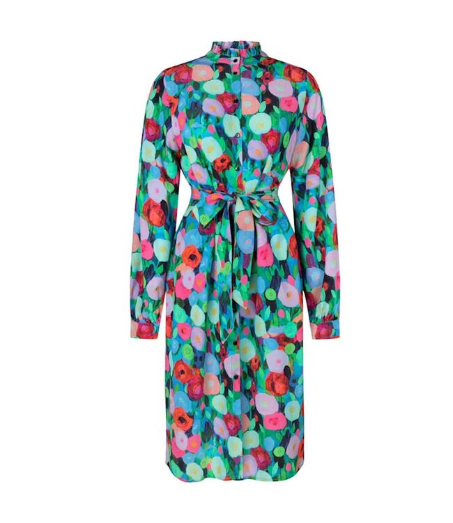 JANSEN AMSTERDAM Jansen Amsterdam WFF512 dress JULIE-W23-000013-multi colour