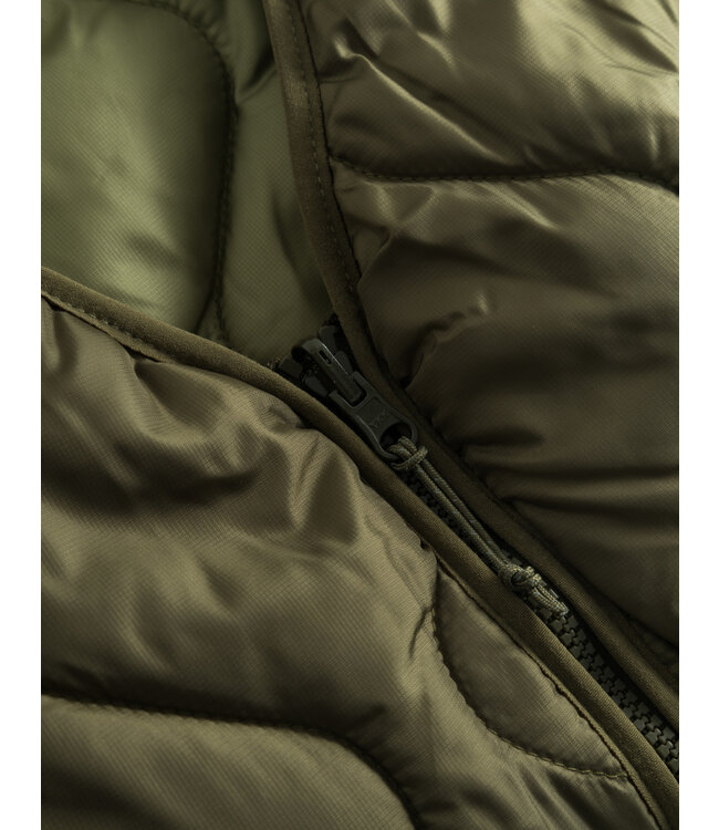 FORET Foret fresh Reversible linner vest Army/olive