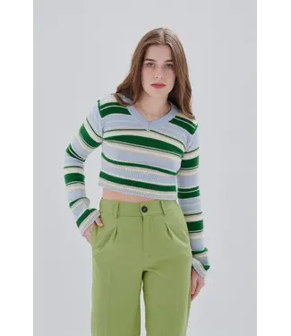 24 colours 24 colours pullover green 41044