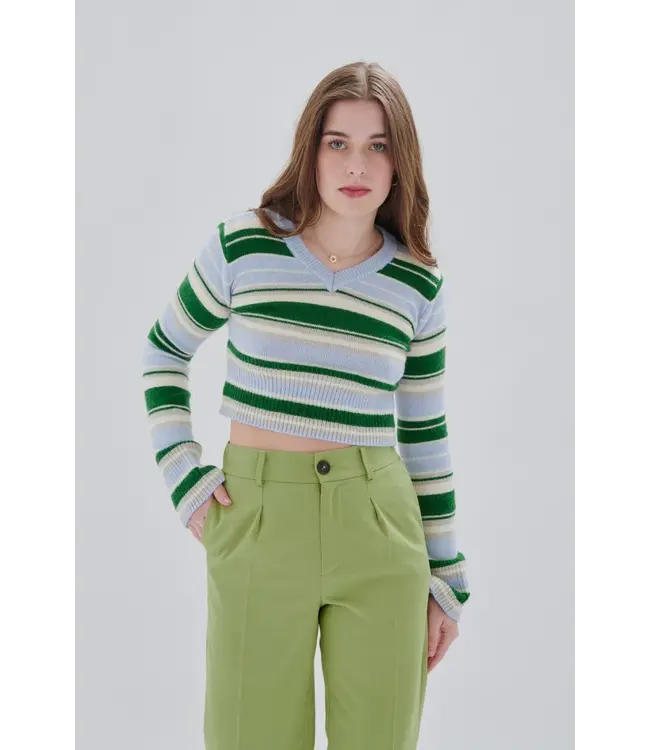 24 colours 24 colours pullover green 41044