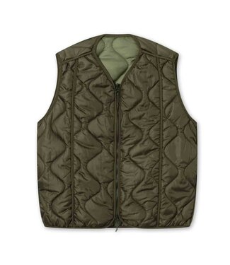 FORET Foret fresh Reversible linner vest Army/olive