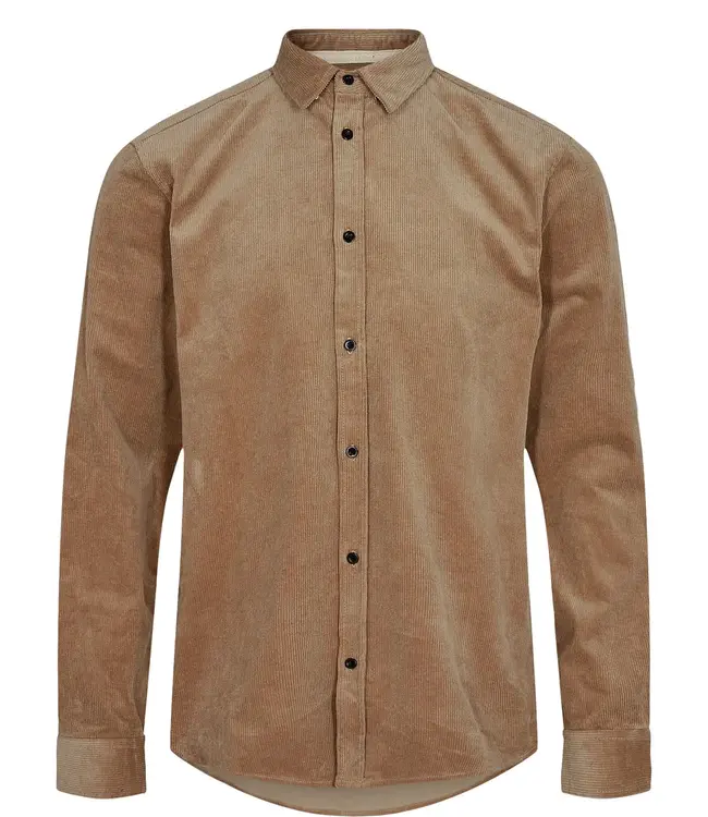 ANERKJENDT Anerkjendt akleif corduroy shirt incense 900870