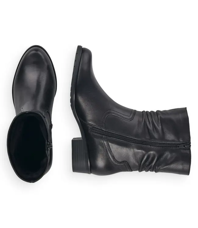 REMONTE remonte D6886-01 kort laarsje leder black
