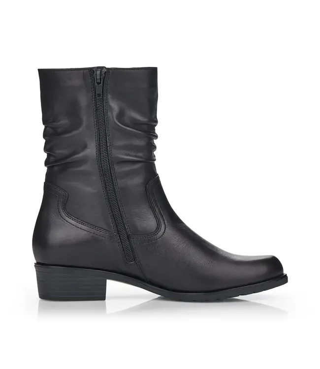 REMONTE remonte D6886-01 kort laarsje leder black
