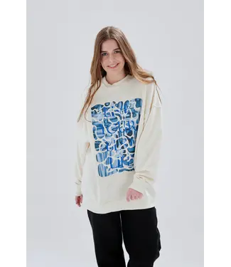 24 colours 24 colours sweatshirt offwhite 50758