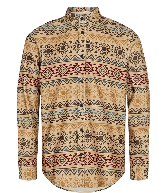 ANERKJENDT Anerkjendt Akleif corduroy shirt 90123 Intense