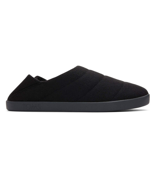 TOMS Toms Ezra 10020287 Black Felt Fleece 4001