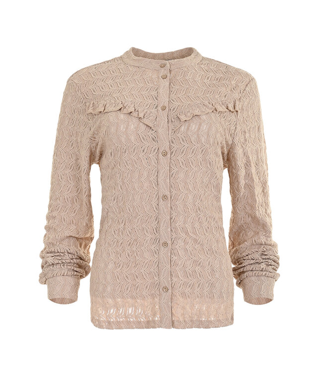 MAICAZZ Maicazz cenice-blouse light sand-D3 FA23.20.401