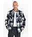 ANERKJENDT ANERKJEND style 900834 aksigurd checked lumber jacket 0526 Dark grey mel