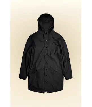 RAINS rains 12020 long jacket w3 black