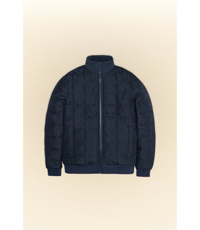 RAINS Rains Liner High Neck Jacket 18180 Navy