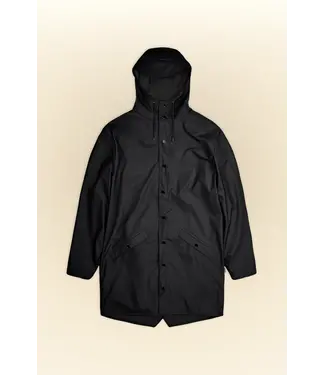 RAINS rains 1202 long jacket black