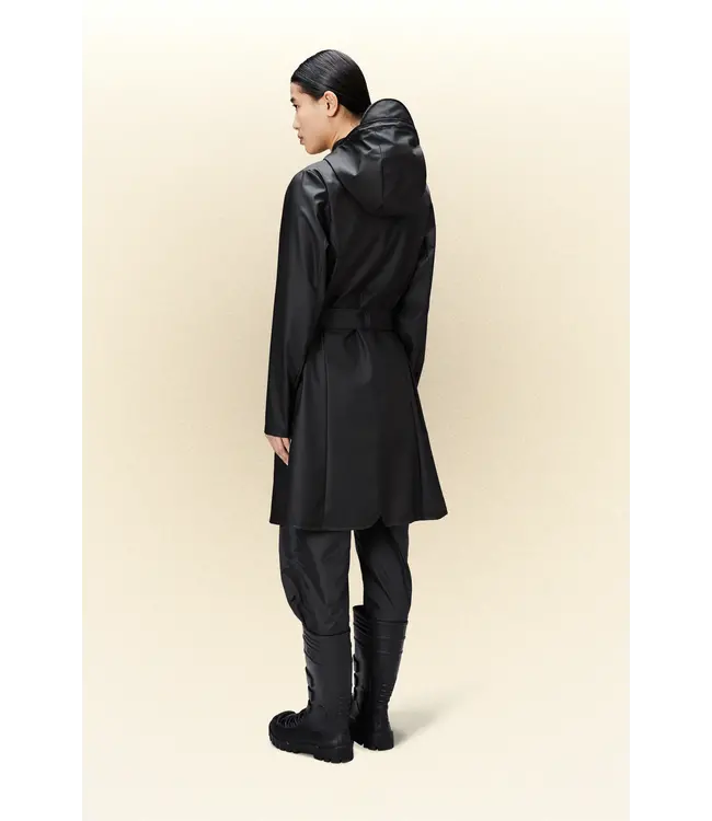RAINS Rains 18130 curve w jacket w3 black