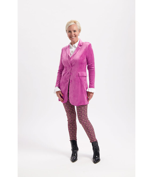 HELENA HART Helena Hart Velours 7423 Lang Uni Cyclaam