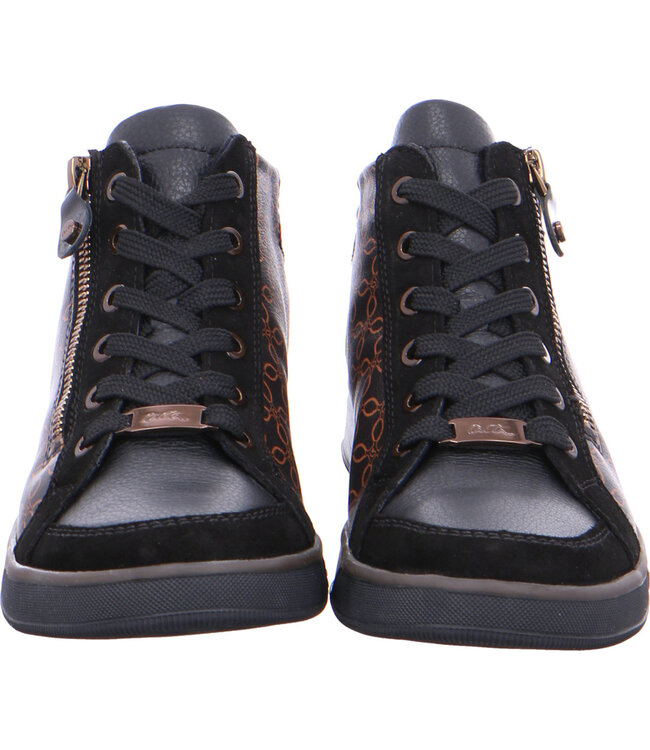 ARA ara  12-44499 01 G samtchevro/gaucho-soft zwart/bruin  zw/moro