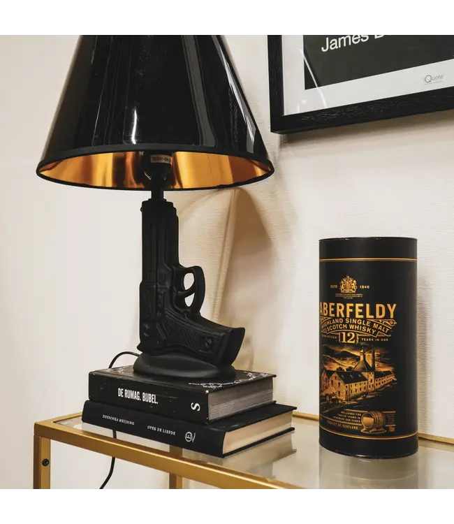 HOUSE VITAMIN House Vitamin gun lamp zwart 15x9x32 cm. 200704