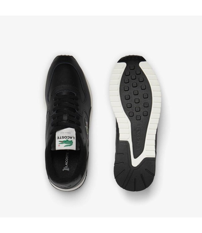 La Coste Linetrack blk/off wht leather 2231 - 3156