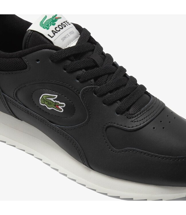 La Coste Linetrack blk/off wht leather 2231 - 3156