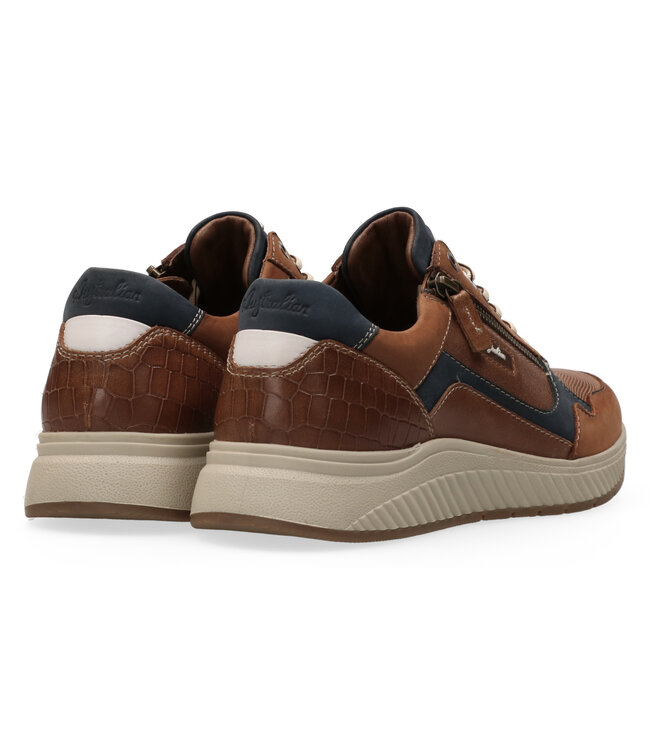 AUSTRALIAN Australian Hatchback Leather/nubuck 15.1607.01-DF6 Cognac-Blue