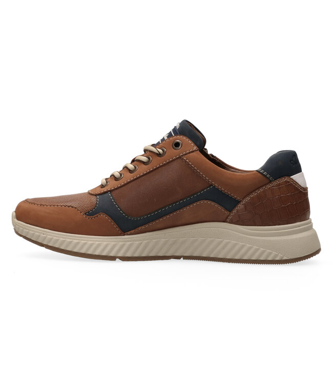 AUSTRALIAN Australian Hatchback Leather/nubuck 15.1607.01-DF6 Cognac-Blue
