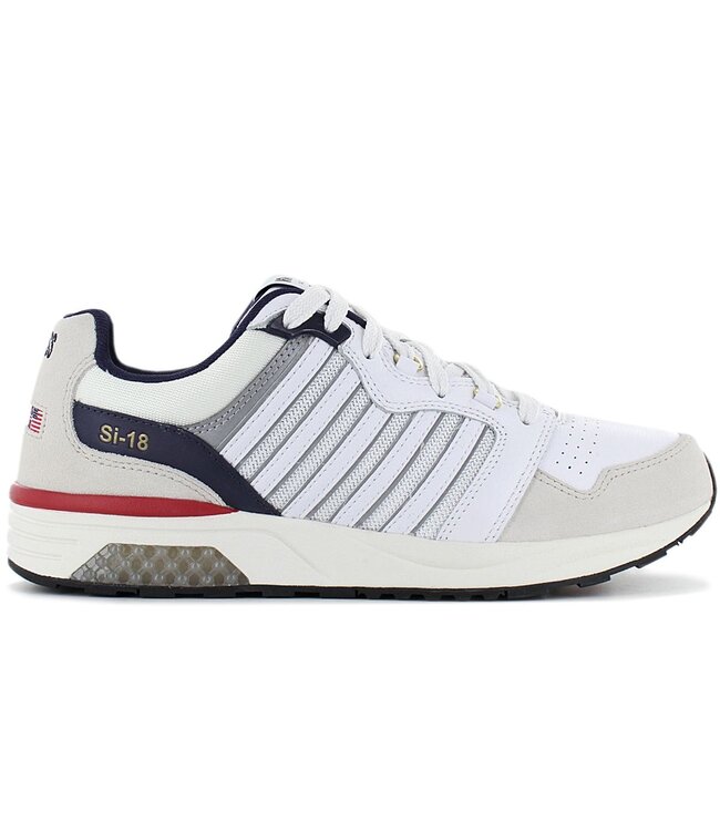 K swiss Mens 08533-143-M Vntg Wht/Navy/Smba