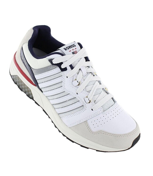 K swiss Mens 08533-143-M Vntg Wht/Navy/Smba