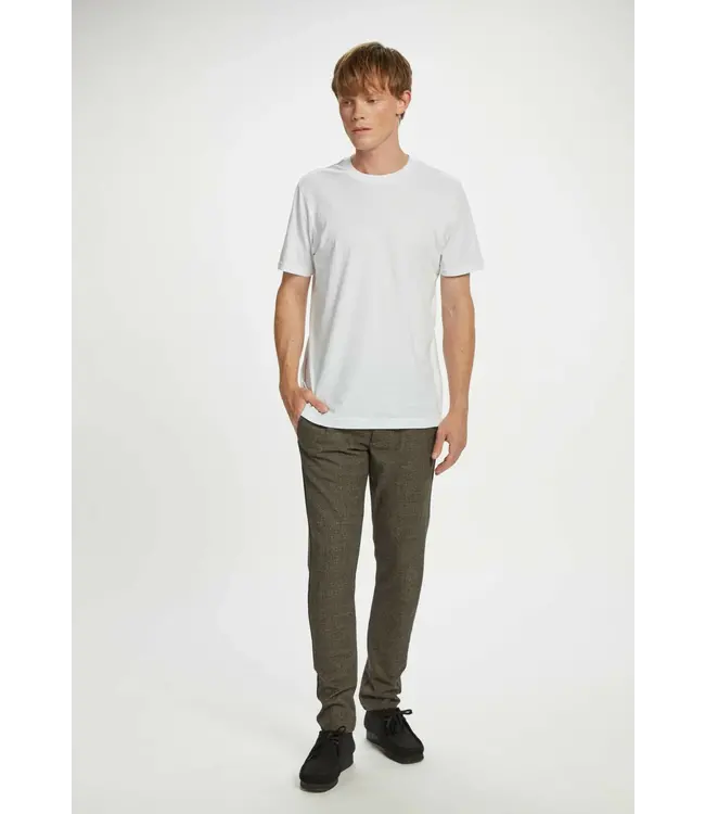 GABBA Gabba paul class check pants brown check PO10103