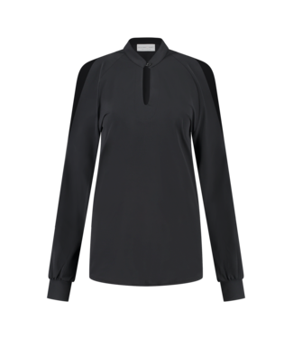 HELENA HART Helena Hart 7574 Top Harley Transfer Black