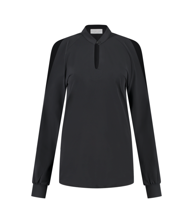 HELENA HART Helena Hart 7574 Top Harley Transfer Black