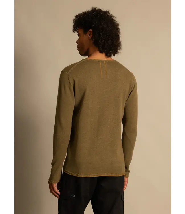 NOWADAYS nowadays NAH0207D2 761 dark olive  sweater