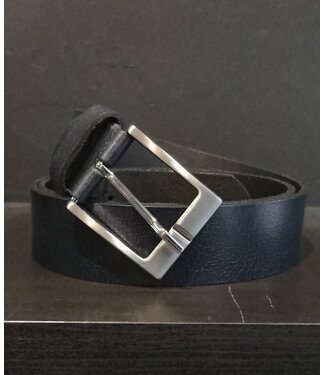 Donker blauwe, leren riem Donker blauwe, leren riem