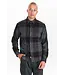 ANERKJENDT Anerkjendt 900860 Aklouis Brushed Check 0526 Dark Grey Mel