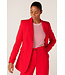 JANSEN AMSTERDAM Jansen Amsterdam WQ238 Woven Blazer Cannes Red