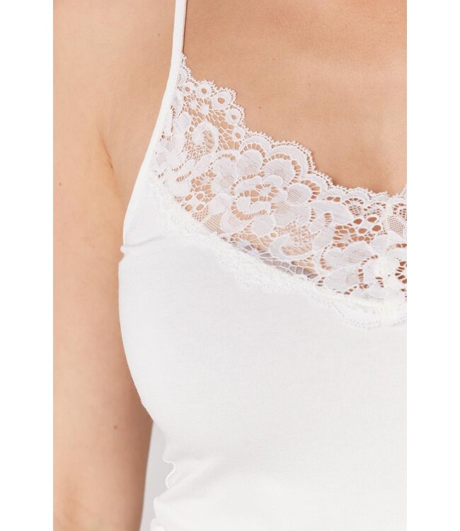 JANSEN AMSTERDAM Jansen Amsterdam Nos Kaith v306 Singlet Off White