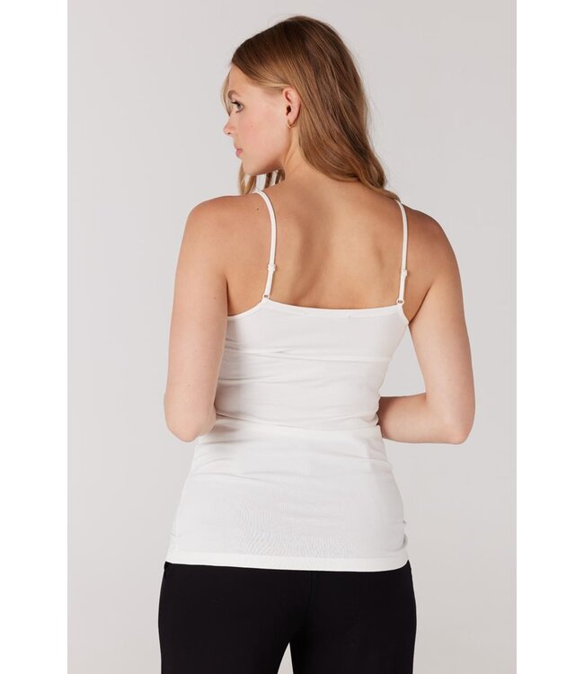 JANSEN AMSTERDAM Jansen Amsterdam Nos Kaith v306 Singlet Off White