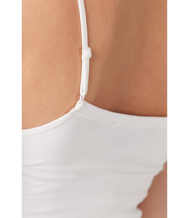 JANSEN AMSTERDAM Jansen Amsterdam Nos Kaith v306 Singlet Off White