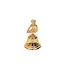 HOUSE VITAMIN Housevitamin HV Monkey Butler Bell Gold w6x6x10cm