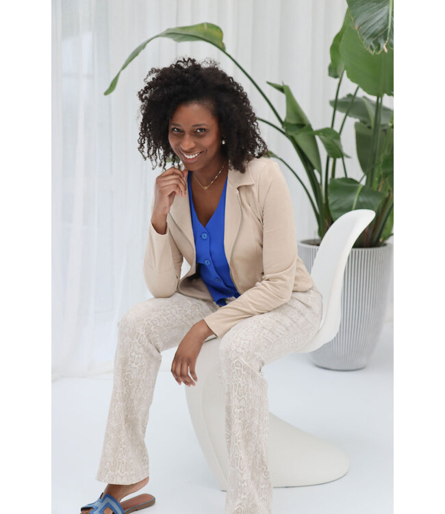 HELENA HART Helena Hart 7308BOA Flair Print BOA Sand