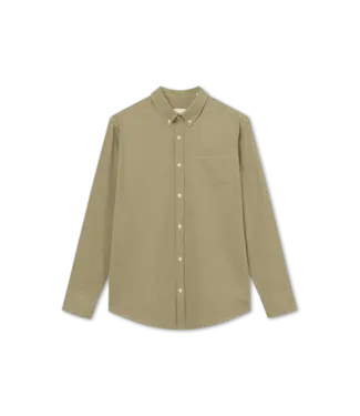 FORET Forét Bush Seersucker shirt 1750 Olive